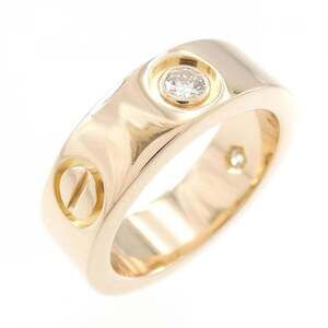 CARTIER Gold Diamond Love Ring